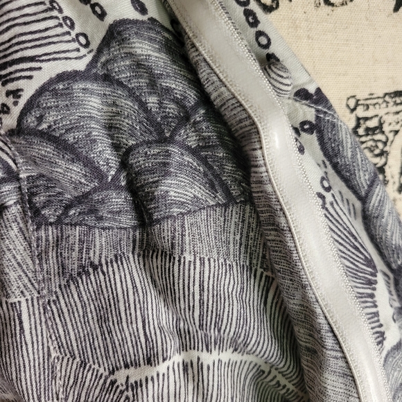 O'Neill Black white grey strapless mini summer dress 7 medium pacsun - Picture 6 of 9